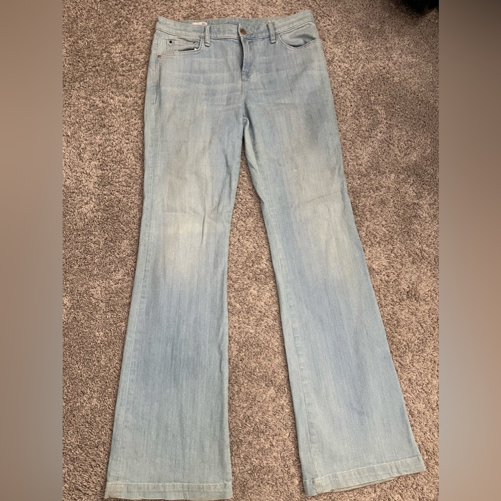 Gap mid rise flare jeans